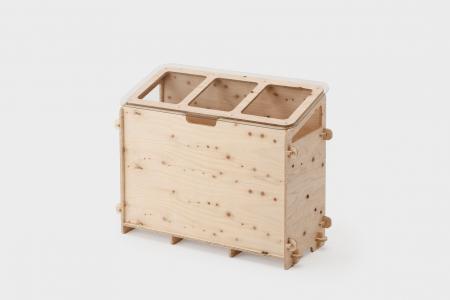 組み立て式生ごみ処理容器「Fab de キエーロ」「CAINZ