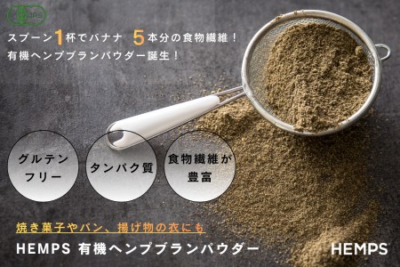現代人の食物繊維不足に スプーン１杯の提案。『HEMPS
