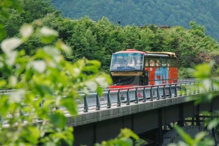 運行2年目!地元小学生が名付けた「おくひだマウンテ 運行2年目!地元小学生が名付けた「おくひだマウンテ