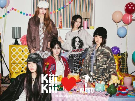「KiiiKiii」がビジュアルモデルを務めるWEGO 2026 SP