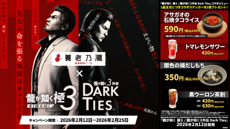 『龍が如く 極３ / 龍が如く３外伝 Dark Ties』×『養