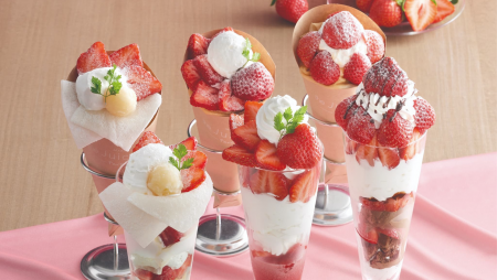 心斎橋で好評のストロベリーフェア、第2弾は“あまおう