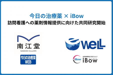 iBow、南江堂の「今日の治療薬WEB」と連携に向けた共