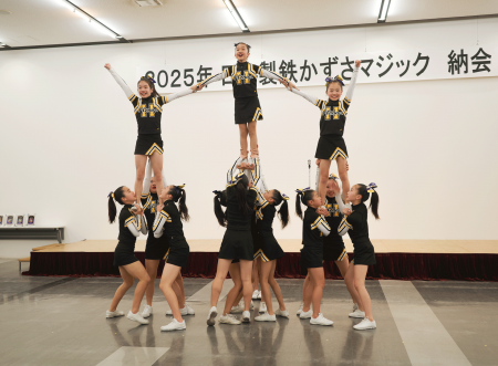 内房唯一のチアリーディングチーム「Honeys」へ渡航費