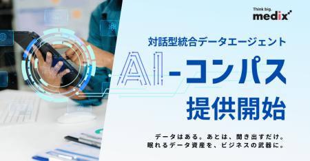 GA4や広告データを「会話」で分析。メディックスが、 GA4や広告データを「会話」で分析。メディックスが、