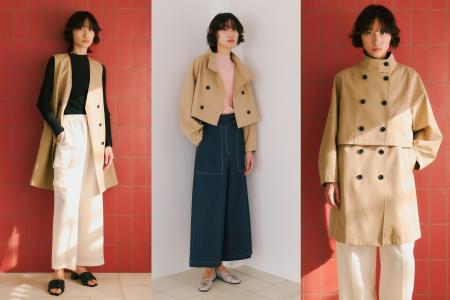 三通りの着こなしが叶う「マルチウェイコート」発売。