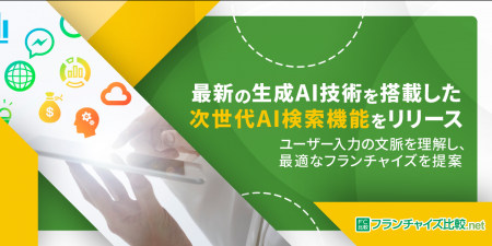 じげんが提供する、日本最大級のフランチャイズ情報比
