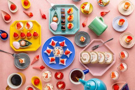 【ホテルインディゴ犬山有楽苑】香りと彩の春・いちご