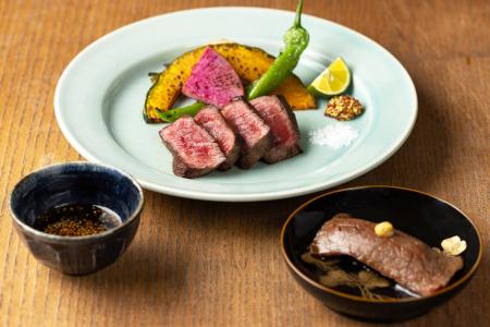 「HOTEL AO KAMAKURA」では、“幻の牛肉”「葉山牛」を 「HOTEL AO KAMAKURA」では、“幻の牛肉”「葉山牛」を