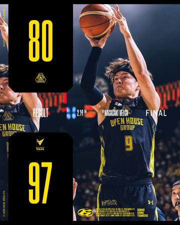 【群馬クレインサンダーズ：試合結果】2/14(土) vs 長