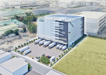 三井物産都市開発として初となる、マルチテナント型冷
