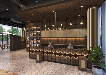 官庁街・霞が関に音楽と光が奏でる上質オフィス空間が