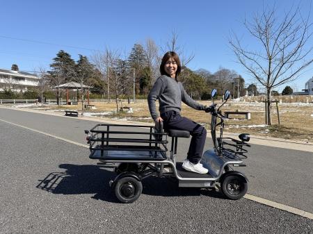 特定小型四輪の制限寸法内でロング化を実現　全utf-8