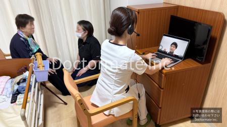 介護施設の夜間の医療体制課題の低減を目指す新サービ 介護施設の夜間の医療体制課題の低減を目指す新サービ