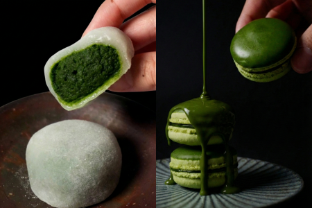 【濃厚抹茶大福&チョコマカロン】ホワイトデー限定セ