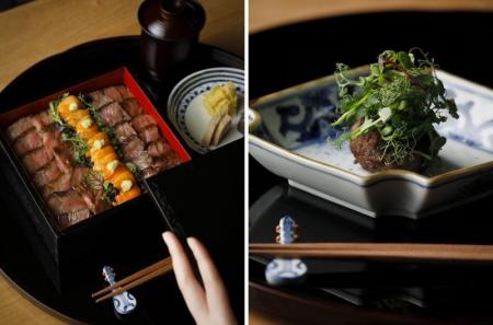 【アマン京都】日本料理 鷹庵「京都平井牛 御重懐石」