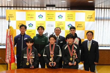 宮崎県市町村対抗駅伝競走大会で都城市代表チームが優