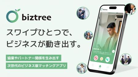 位置情報×スワイプで協業の出会いを創出ビジネスマッ