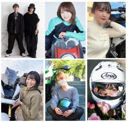 推しモトブロガーのグッズが一堂に！バイカーズパラダ