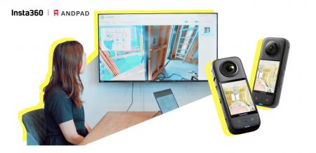 Insta360、アンドパッドと協業開始
