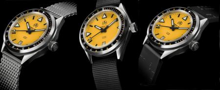 ダイバーズウォッチ史上初の耐水深度1000mに対する鮮