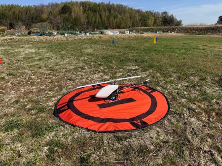 日本初、ルシエルドローンスクールがヘリコプター実地 日本初、ルシエルドローンスクールがヘリコプター実地