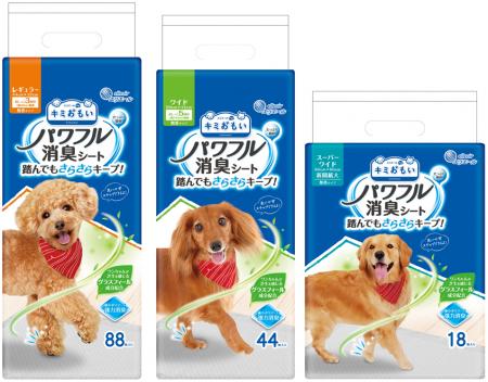 吸収性能がアップした犬用ペットシーツ 『エリエールP