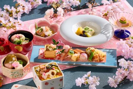 地上22階からの景色とともに、五感で春を愛でるひとと