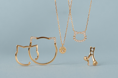 ジュエリー購入で参加する猫の日チャリティー　「オレ