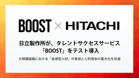 日立製作所が、タレントサクセスサービス「BOOST」を 日立製作所が、タレントサクセスサービス「BOOST」を