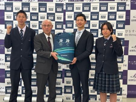 花巻東高校とオフィシャルパートナー契約