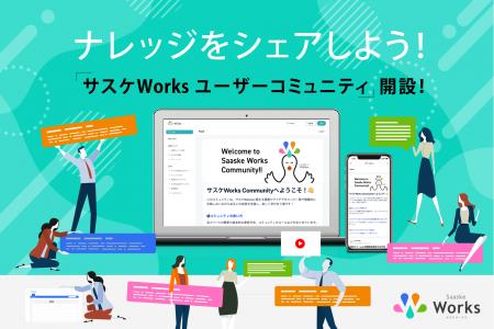 「ノーコード開発の孤独を、共有の喜びに」サスケWork