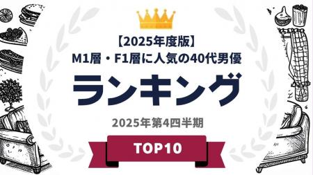 『タレントパワーランキング』がM1層とF1層に人気の40 『タレントパワーランキング』がM1層とF1層に人気の40