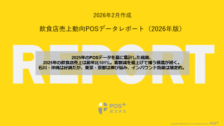 2025年飲食店売上動向レポート　地方が上位を占める、