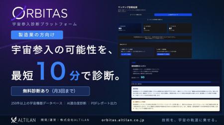 物語で宇宙ビジネスを拓くALTILAN、製造業の宇宙領域