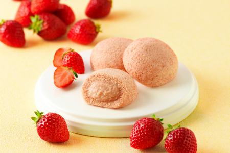 ≪博多土産≫ カスタードケーキの新作は『あまおう苺』 ≪博多土産≫ カスタードケーキの新作は『あまおう苺』