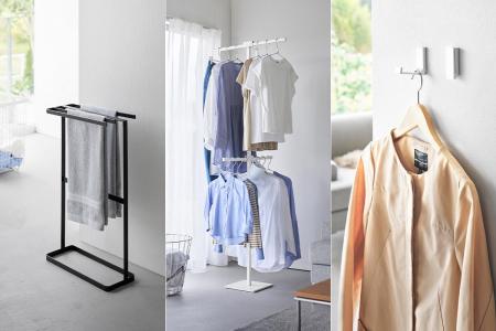 【山崎実業 新商品のお知らせ】 コンパクトに折りたた