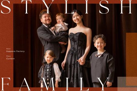 子供と一緒に作るおしゃれな「ブラックコーデ」の世界