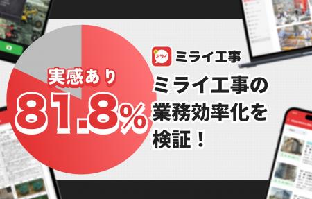 建設DXアプリ「ミライ工事」、グループ会社の建設現場