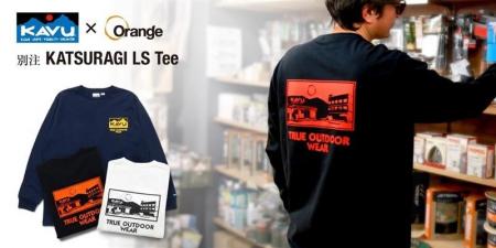 [26SS KAVU×Orange 別注 KATSURAGI LS Tee販売開始の
