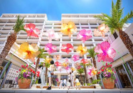 沖縄に春を告げる「空中の“花の庭”」が出現！日本一早