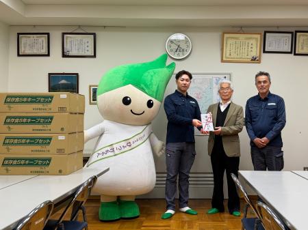 焼津市で高潮対策工事を進める橋本組 焼津市で高潮対策工事を進める橋本組