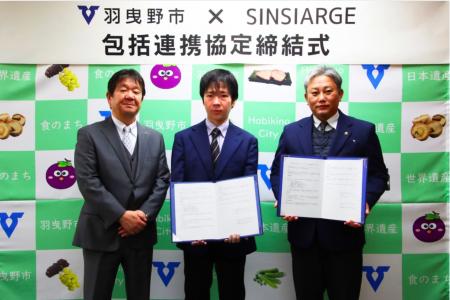 株式会社シンシアージュ、大阪府羽曳野市と包括連携協 株式会社シンシアージュ、大阪府羽曳野市と包括連携協