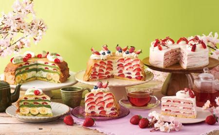 【Afternoon Tea LOVE&TABLE】さくら、抹茶、苺など、