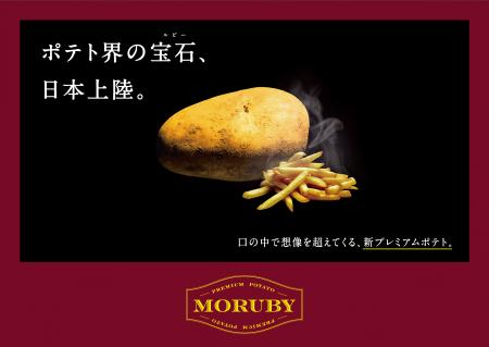 欧州プレミアム品種使用の冷凍ポテトブランド「MORUBY