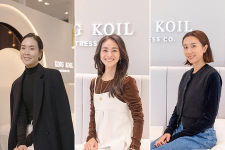 【KING KOIL】クリス-ウェブ佳子さん、小林有里さん、