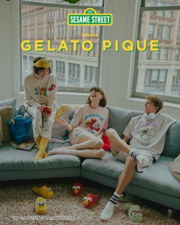 【SESAME STREET meets GELATO PIQUE】いつも隣にいる