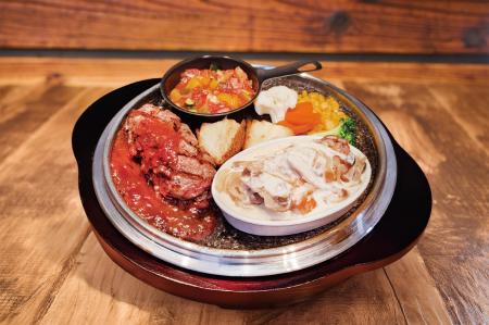 石焼きハンバーグ&ステーキ「ストーンバーグ」ラゾー