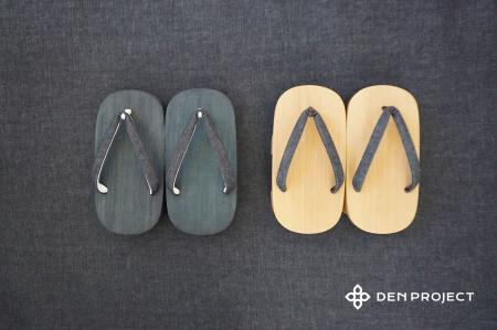 音で、風景を変える履物「インディゴ染 ねずこ下utf-8 音で、風景を変える履物「インディゴ染 ねずこ下utf-8