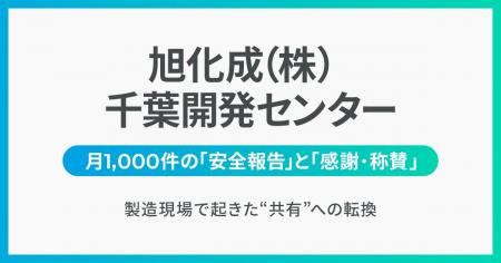 旭化成（株）千葉開発センター、 安全報告と感謝・称